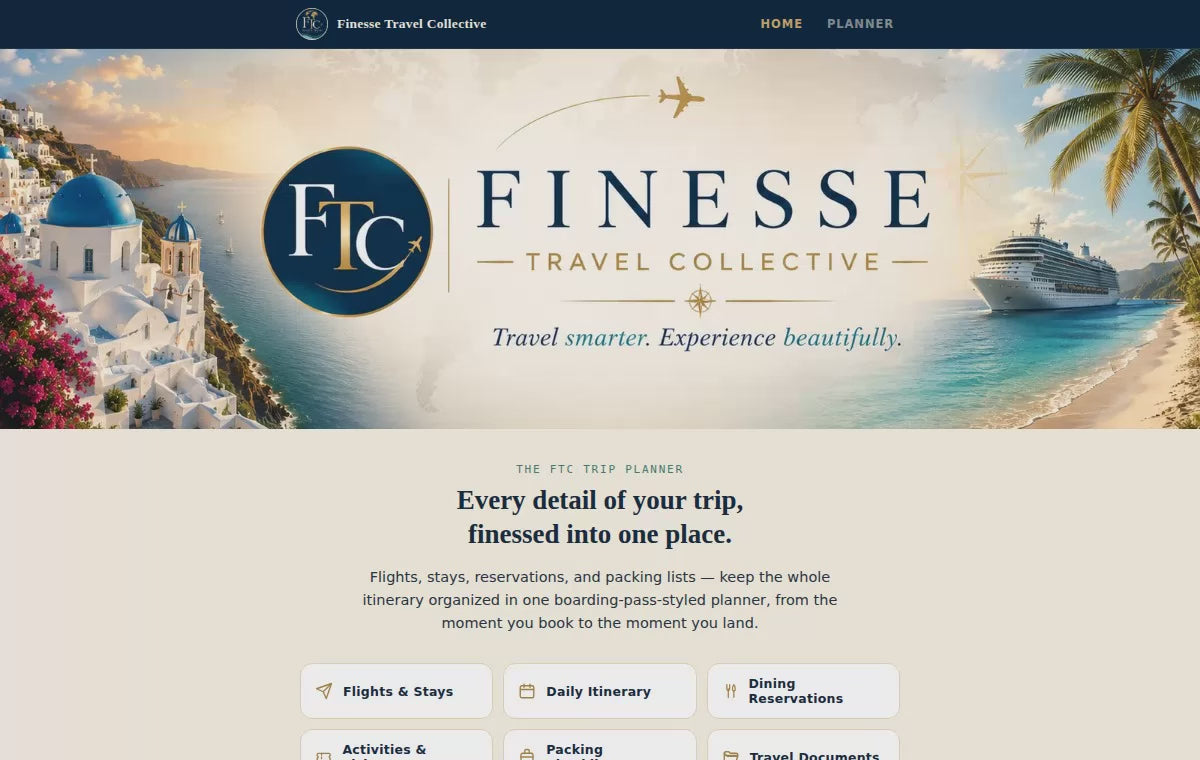 FTC Travel Planning Bundle