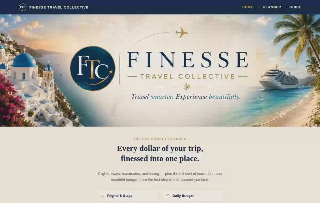 FTC Travel Planning Bundle